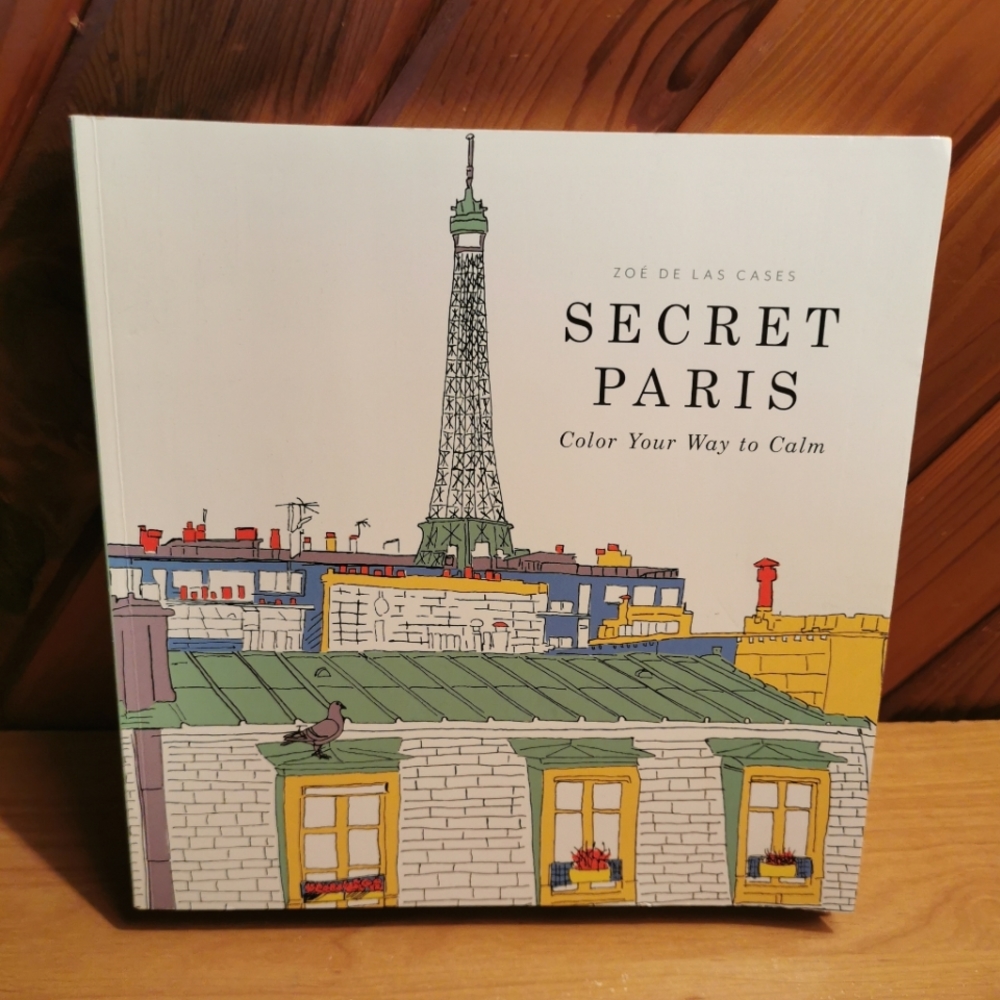 Secret Paris Coloring Book